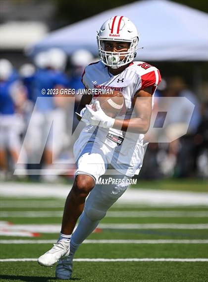 Thumbnail 1 in Cardinal Newman @ Montgomery (scrimmage) photogallery.