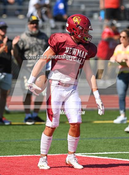 Thumbnail 3 in Cardinal Newman @ Montgomery (scrimmage) photogallery.