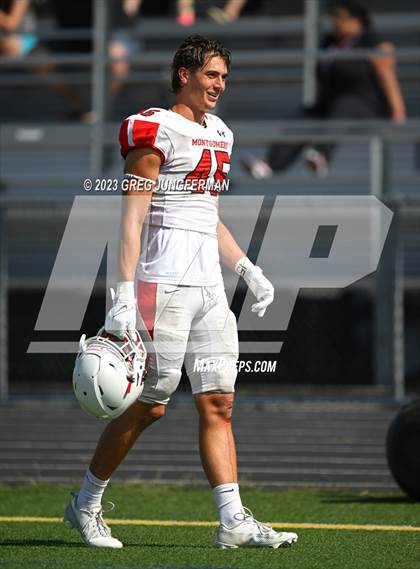Thumbnail 3 in Cardinal Newman @ Montgomery (scrimmage) photogallery.