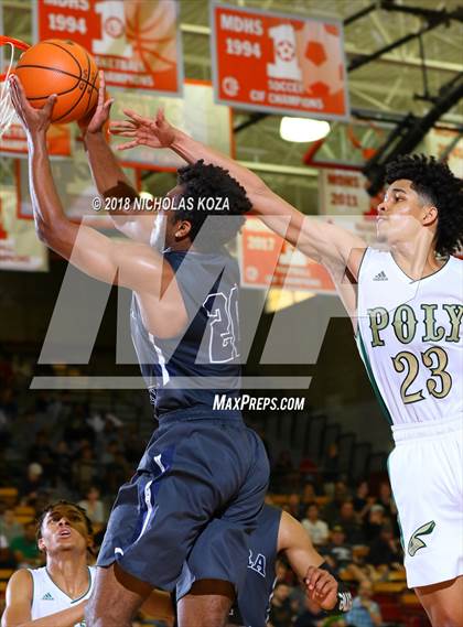 Thumbnail 3 in Long Beach Poly vs. Sierra Canyon (Nike Extravaganza) photogallery.