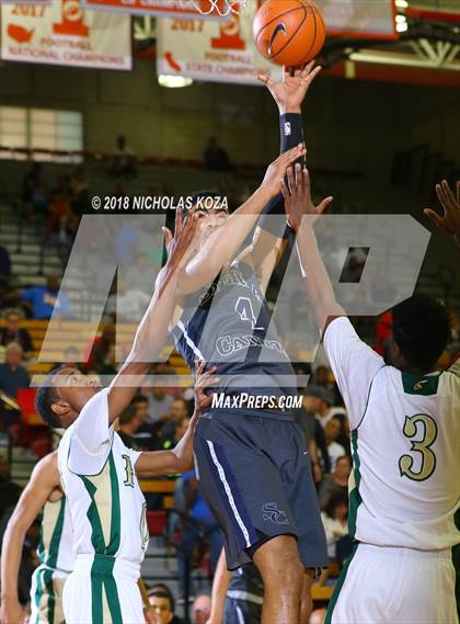 Thumbnail 1 in Long Beach Poly vs. Sierra Canyon (Nike Extravaganza) photogallery.