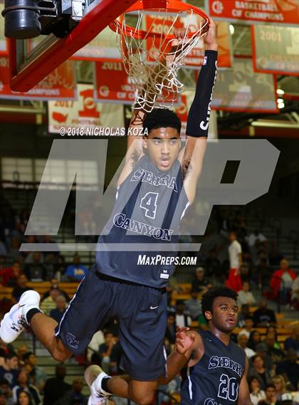 Thumbnail 1 in Long Beach Poly vs. Sierra Canyon (Nike Extravaganza) photogallery.