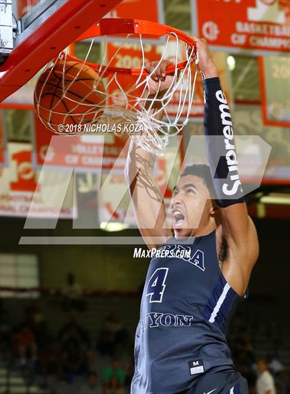Thumbnail 3 in Long Beach Poly vs. Sierra Canyon (Nike Extravaganza) photogallery.