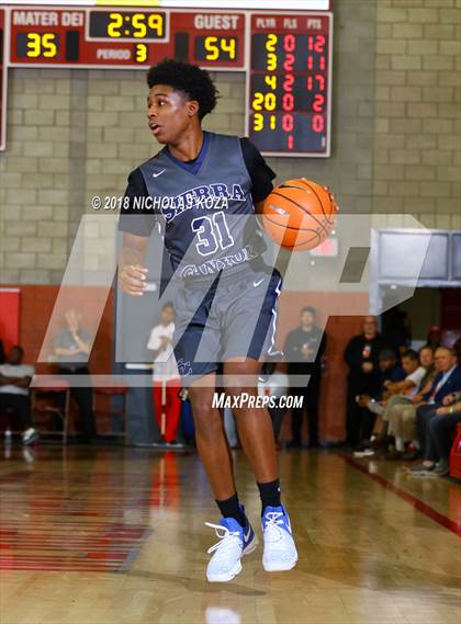 Thumbnail 1 in Long Beach Poly vs. Sierra Canyon (Nike Extravaganza) photogallery.