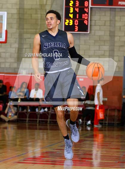 Thumbnail 2 in Long Beach Poly vs. Sierra Canyon (Nike Extravaganza) photogallery.