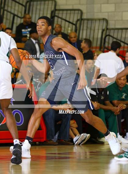 Thumbnail 1 in Long Beach Poly vs. Sierra Canyon (Nike Extravaganza) photogallery.