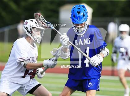 Thumbnail 3 in Haverling @ Aquinas Institute (NYSPHSAA Section 5 Class D Quarterfinal) photogallery.