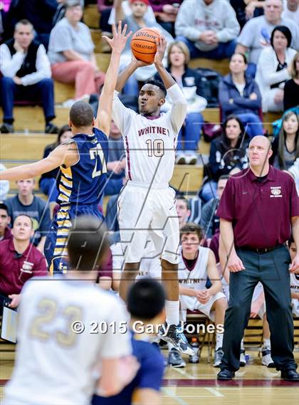 Thumbnail 3 in Elk Grove vs Whitney (CIF SJS D2 Playoff) photogallery.