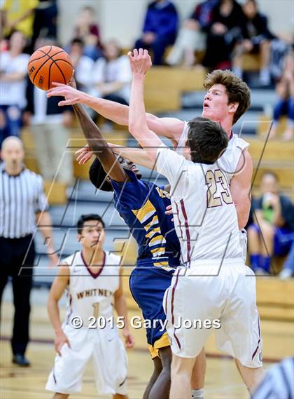 Thumbnail 1 in Elk Grove vs Whitney (CIF SJS D2 Playoff) photogallery.