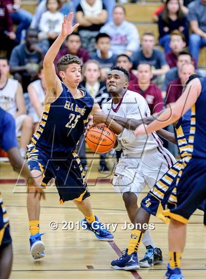 Thumbnail 1 in Elk Grove vs Whitney (CIF SJS D2 Playoff) photogallery.