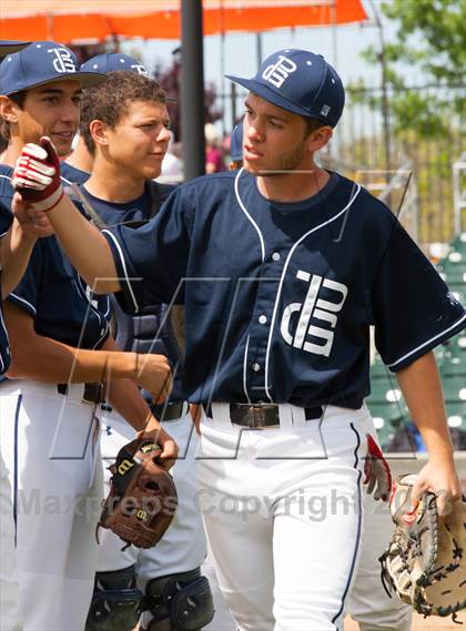 Thumbnail 3 in Pleasant Grove vs. Mater Dei (Boras Classic Championship) photogallery.