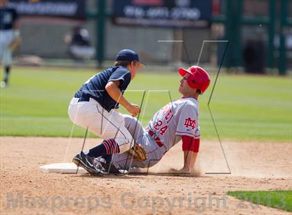 Thumbnail 3 in Pleasant Grove vs. Mater Dei (Boras Classic Championship) photogallery.