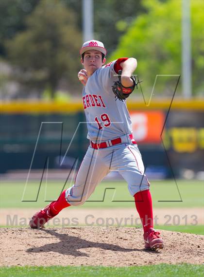 Thumbnail 2 in Pleasant Grove vs. Mater Dei (Boras Classic Championship) photogallery.