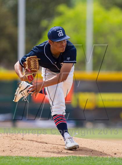 Thumbnail 1 in Pleasant Grove vs. Mater Dei (Boras Classic Championship) photogallery.