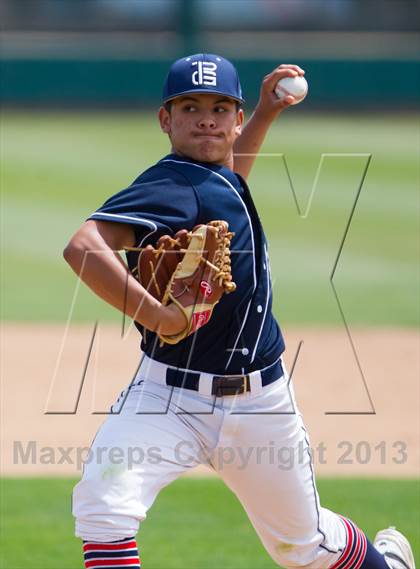 Thumbnail 2 in Pleasant Grove vs. Mater Dei (Boras Classic Championship) photogallery.