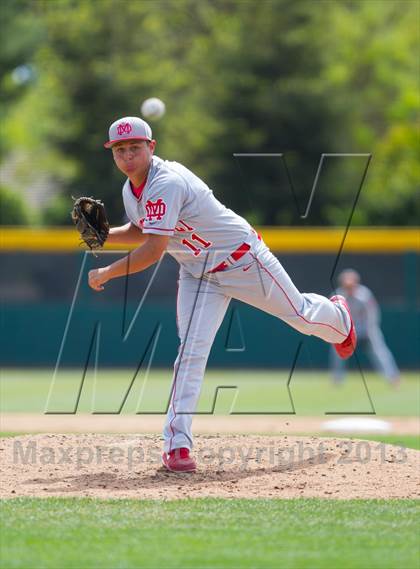 Thumbnail 3 in Pleasant Grove vs. Mater Dei (Boras Classic Championship) photogallery.