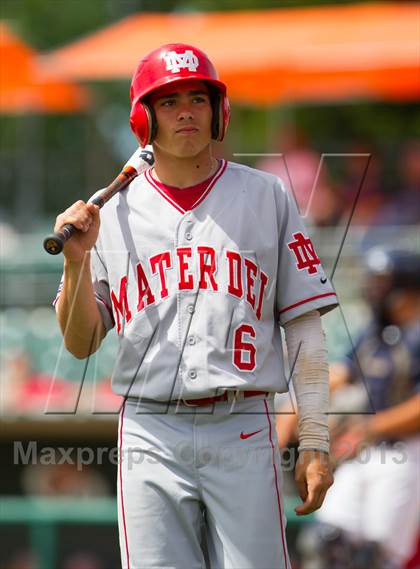 Thumbnail 3 in Pleasant Grove vs. Mater Dei (Boras Classic Championship) photogallery.