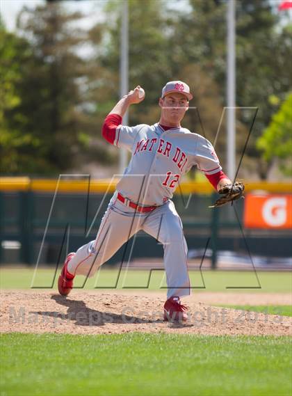 Thumbnail 1 in Pleasant Grove vs. Mater Dei (Boras Classic Championship) photogallery.