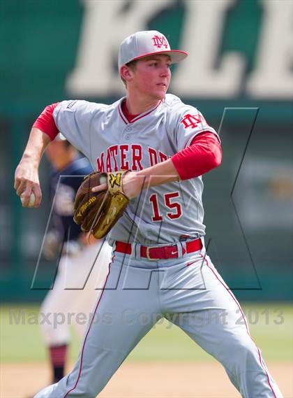 Thumbnail 2 in Pleasant Grove vs. Mater Dei (Boras Classic Championship) photogallery.