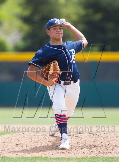 Thumbnail 2 in Pleasant Grove vs. Mater Dei (Boras Classic Championship) photogallery.