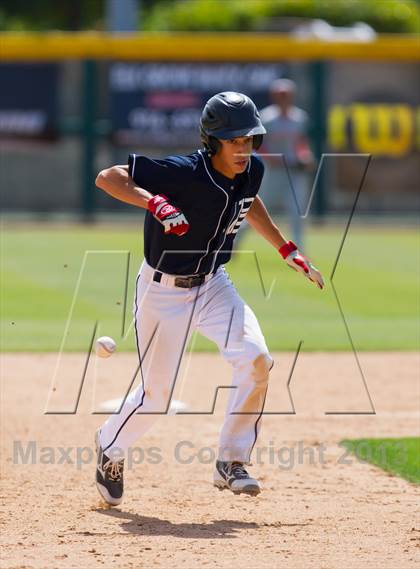 Thumbnail 3 in Pleasant Grove vs. Mater Dei (Boras Classic Championship) photogallery.