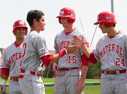 Thumbnail 2 in Pleasant Grove vs. Mater Dei (Boras Classic Championship) photogallery.