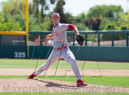 Thumbnail 2 in Pleasant Grove vs. Mater Dei (Boras Classic Championship) photogallery.