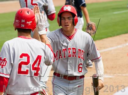 Thumbnail 2 in Pleasant Grove vs. Mater Dei (Boras Classic Championship) photogallery.