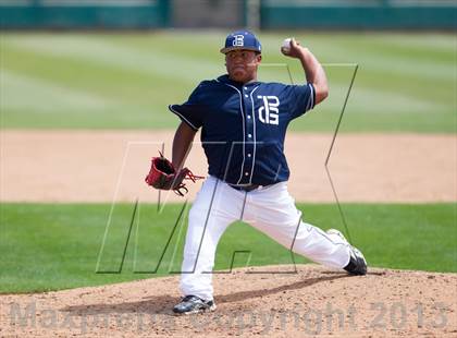 Thumbnail 1 in Pleasant Grove vs. Mater Dei (Boras Classic Championship) photogallery.