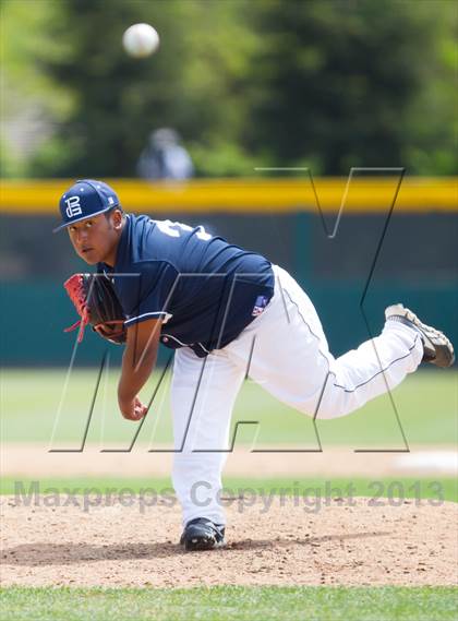 Thumbnail 2 in Pleasant Grove vs. Mater Dei (Boras Classic Championship) photogallery.
