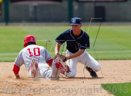 Thumbnail 3 in Pleasant Grove vs. Mater Dei (Boras Classic Championship) photogallery.