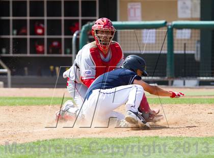 Thumbnail 1 in Pleasant Grove vs. Mater Dei (Boras Classic Championship) photogallery.