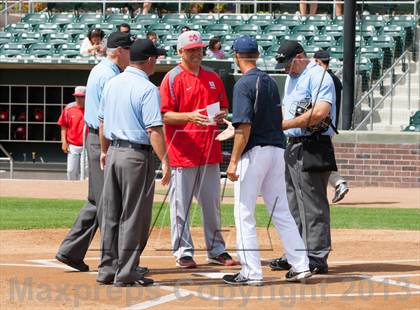 Thumbnail 2 in Pleasant Grove vs. Mater Dei (Boras Classic Championship) photogallery.