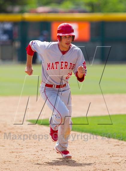 Thumbnail 2 in Pleasant Grove vs. Mater Dei (Boras Classic Championship) photogallery.