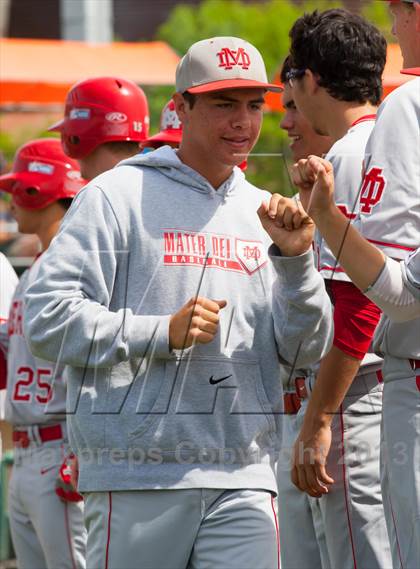 Thumbnail 1 in Pleasant Grove vs. Mater Dei (Boras Classic Championship) photogallery.