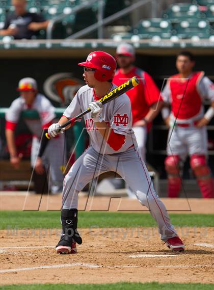 Thumbnail 2 in Pleasant Grove vs. Mater Dei (Boras Classic Championship) photogallery.