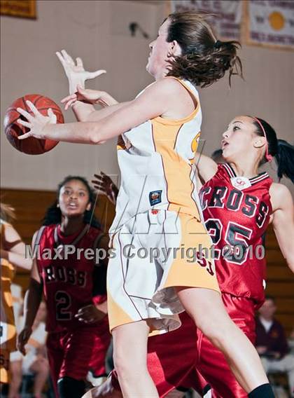 Thumbnail 1 in Cross @ St. Joseph (CIAC Class LL 2nd Round) photogallery.
