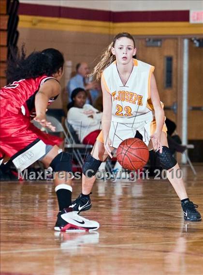 Thumbnail 3 in Cross @ St. Joseph (CIAC Class LL 2nd Round) photogallery.