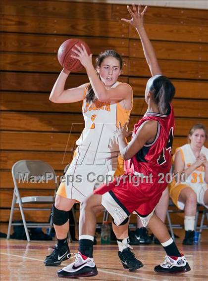 Thumbnail 2 in Cross @ St. Joseph (CIAC Class LL 2nd Round) photogallery.