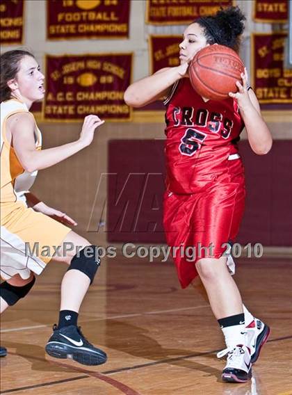 Thumbnail 2 in Cross @ St. Joseph (CIAC Class LL 2nd Round) photogallery.
