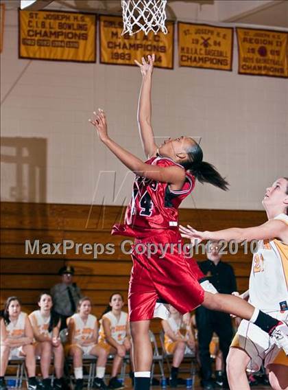 Thumbnail 3 in Cross @ St. Joseph (CIAC Class LL 2nd Round) photogallery.