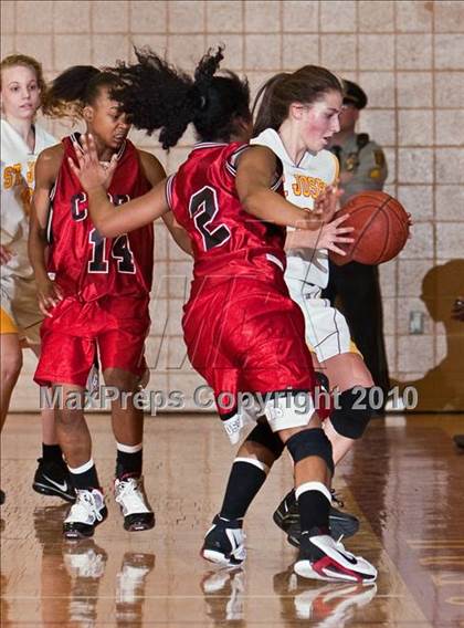 Thumbnail 3 in Cross @ St. Joseph (CIAC Class LL 2nd Round) photogallery.