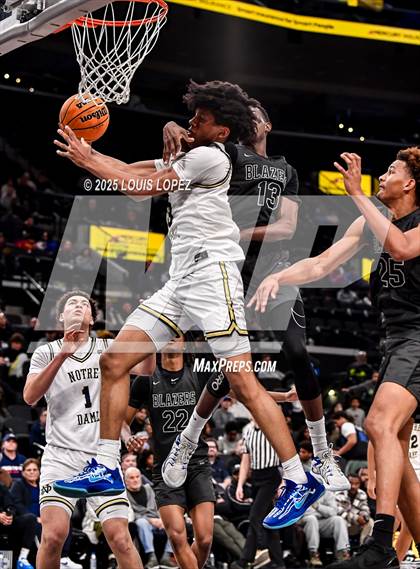 Thumbnail 3 in Sierra Canyon vs. Notre Dame (SO) (Trinity-Mission League Showcase) photogallery.