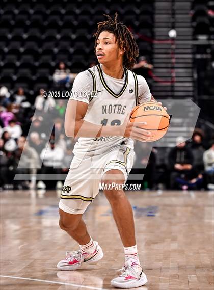 Thumbnail 3 in Sierra Canyon vs. Notre Dame (SO) (Trinity-Mission League Showcase) photogallery.