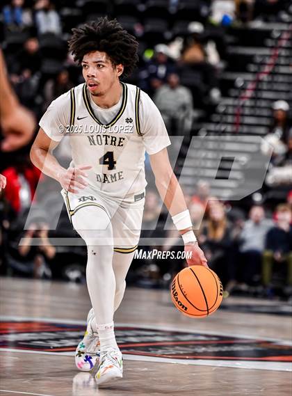 Thumbnail 2 in Sierra Canyon vs. Notre Dame (SO) (Trinity-Mission League Showcase) photogallery.