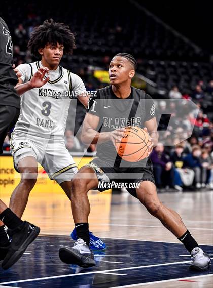 Thumbnail 1 in Sierra Canyon vs. Notre Dame (SO) (Trinity-Mission League Showcase) photogallery.