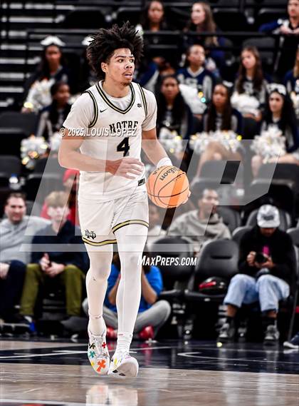 Thumbnail 1 in Sierra Canyon vs. Notre Dame (SO) (Trinity-Mission League Showcase) photogallery.
