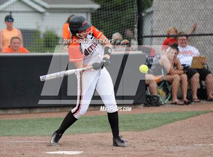 Thumbnail 2 in Goreville vs. Marissa/Coulterville (IHSA 1A Super-Sectional) photogallery.