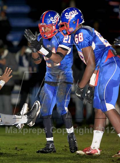 Thumbnail 2 in Chaminade @ Serra (CIF SS Western Division Final) photogallery.