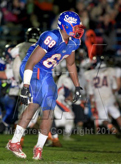 Thumbnail 1 in Chaminade @ Serra (CIF SS Western Division Final) photogallery.